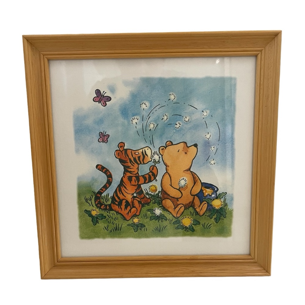 Classic Winnie the Pooh framed wall art